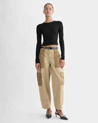 The Utility Cargo Pant | Warm Trench / Soft Brown