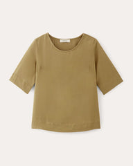 The Relaxed Tee in Buttersoft | Fennel Seed