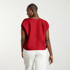 The Drawstring Tunic | Goji Berry