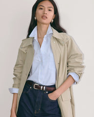 The Oversized Anorak | Trench Coat Khaki