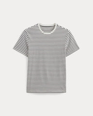 The Essential Organic Crew | Bone / Black