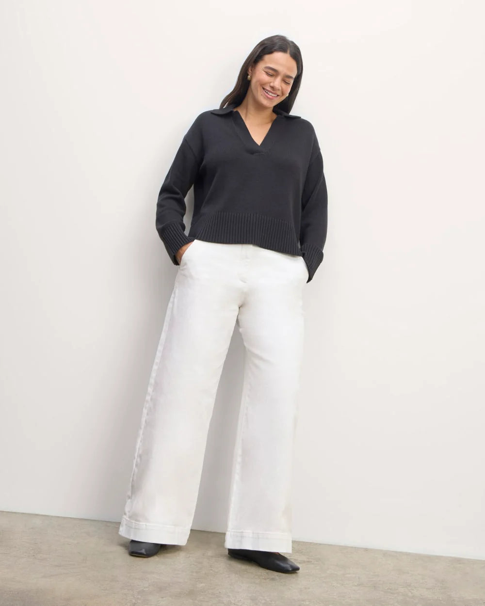 The Phoebe Trouser | White