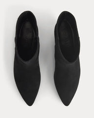 Studio Kitten Heel Bootie | Black Suede