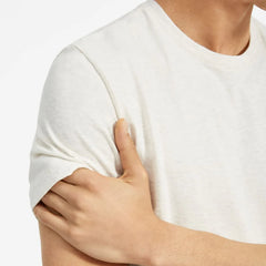 The Organic Cotton Crew | Heather Oatmeal