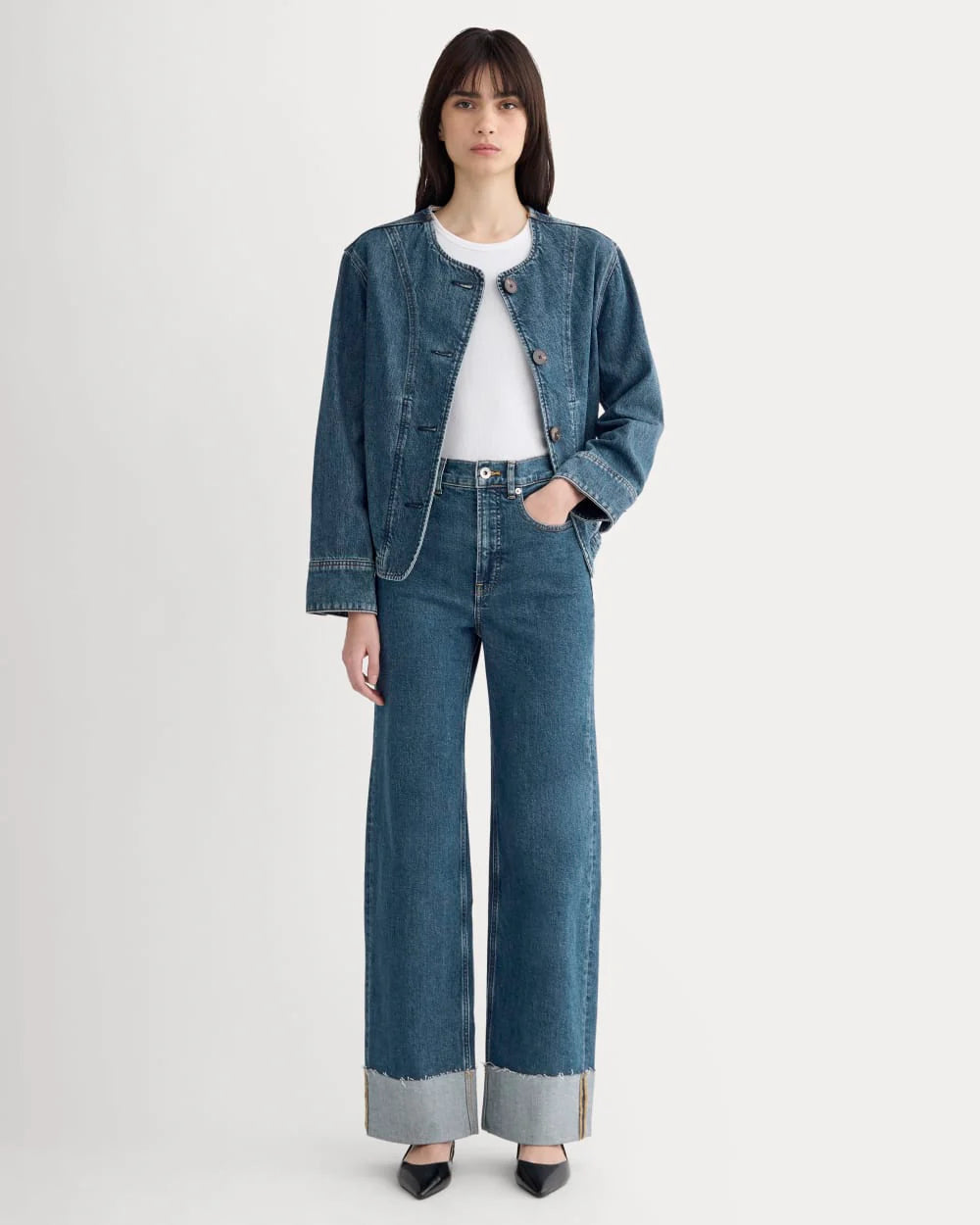 The Way-High® Sailor Jean 2.0 | Mid Indigo | 29.5" Inseam