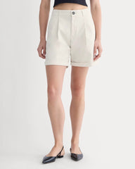 The Pleated Chino Short | Birch