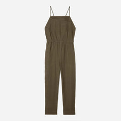 The Linen Shoestring Jumpsuit | Beech