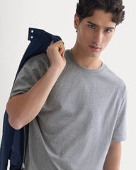 Archive Standard-Fit Cotton Crew | Vintage Heather Grey