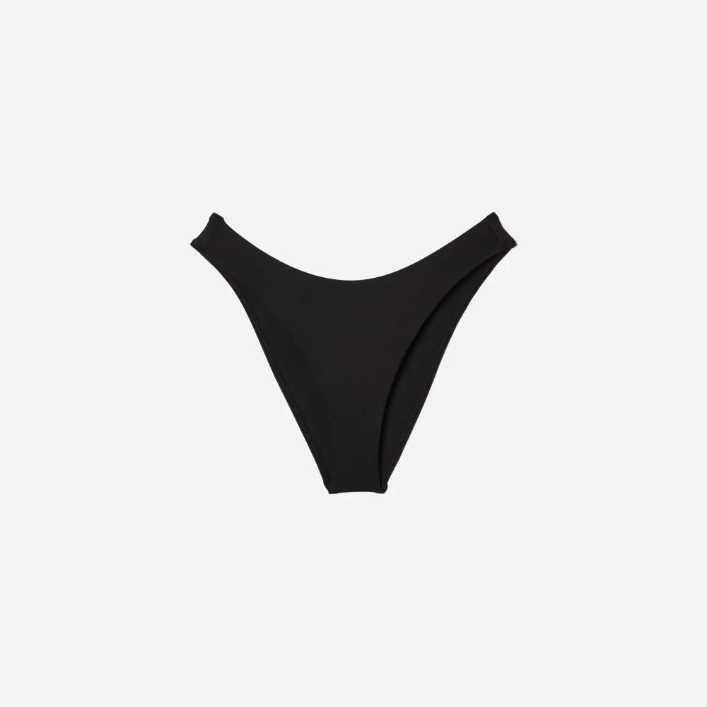 The Thigh-High Bikini Bottom | Black