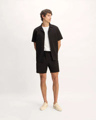 The Seersucker Short | Black
