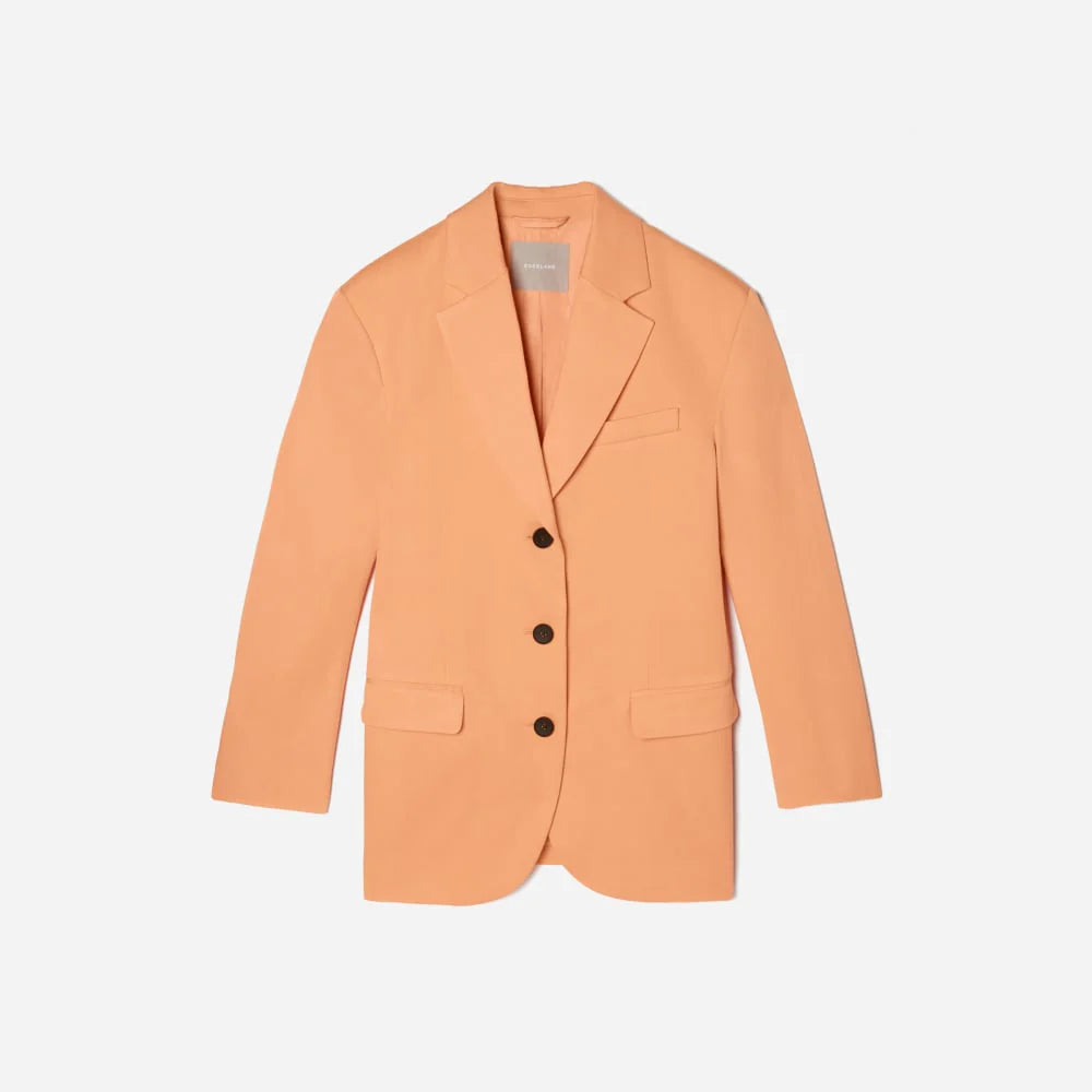The ’80s Blazer | Orange Chiffon