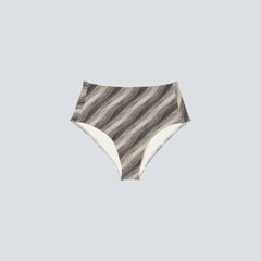 The High-Rise Hipster Bottom |  Black / Canvas