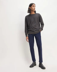 The No-Sweat Sweater | Uniform | Heathered Midnight / Heathered Ash