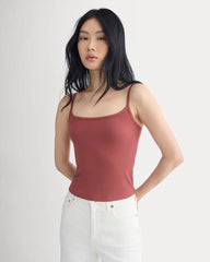 Scoopneck Cami | Henna Red