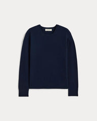 The Classic Crew in Cashmere | Navy