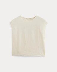 The Muscle Top in Linen | Bone