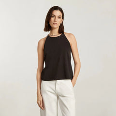 The Hemp Cutaway Tank | Black