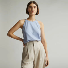 The Hemp Cutaway Tank | Periwinkle