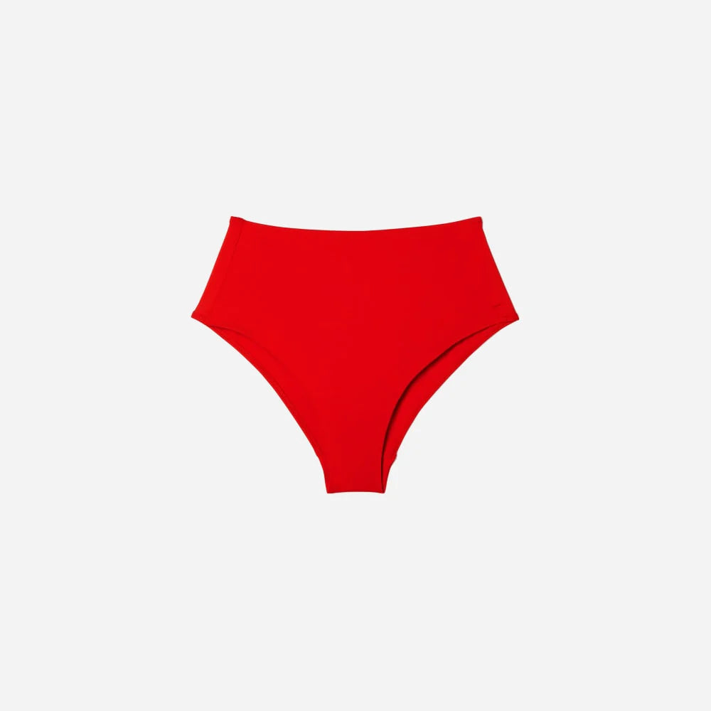 The High-Rise Hipster Bottom | Bright Red