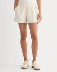 The Off Duty French Terry Short | Heathered Oat