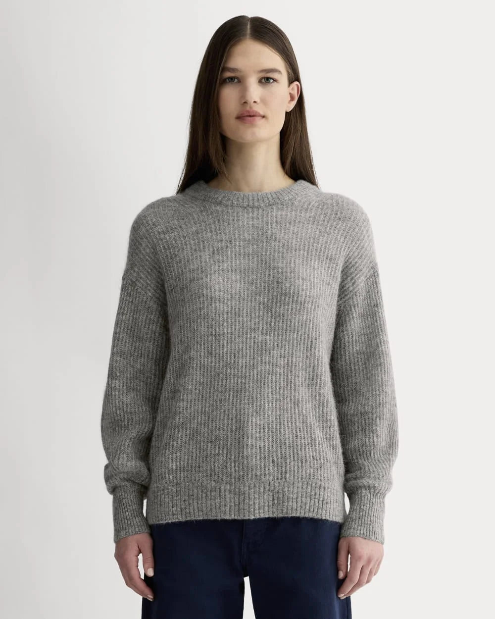 The Cocoon Crew in Alpaca | Heather Stone Grey