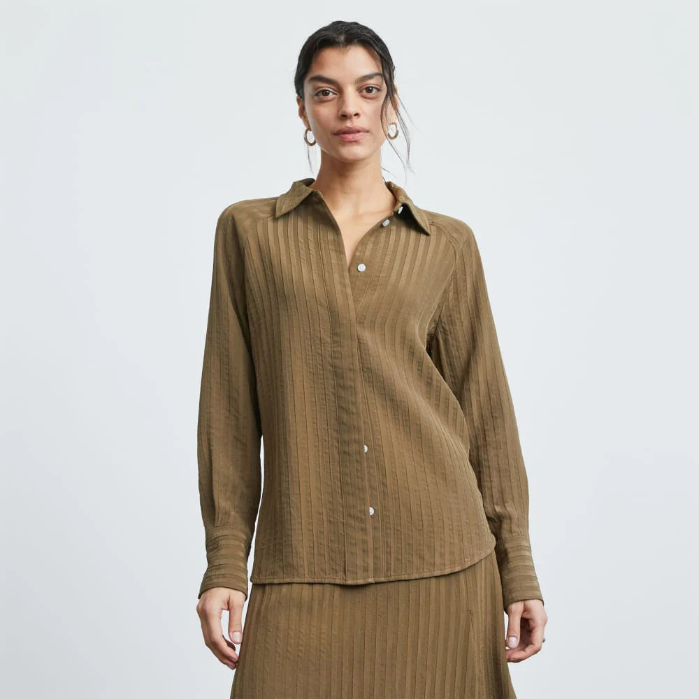 The City Stripe Shirt | Beech