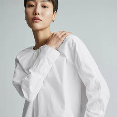 The Poplin Breeze Shirt | White