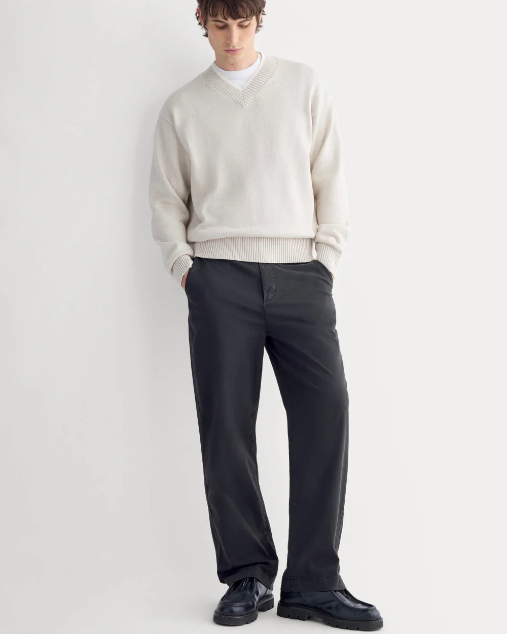 Everyday Relaxed-Fit Chino | Black