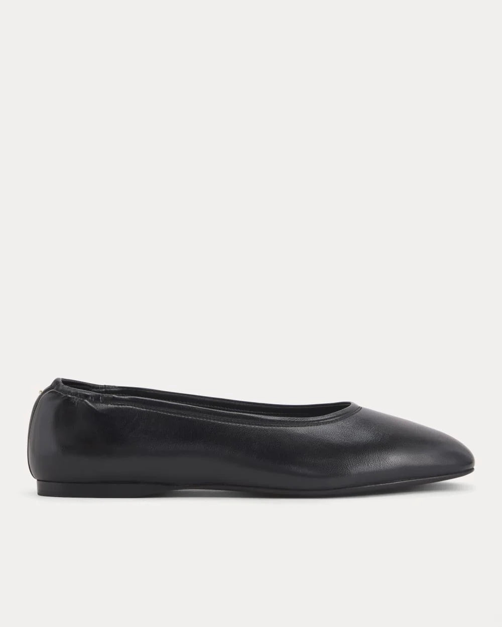 Made in Italy Flat | Black Leather