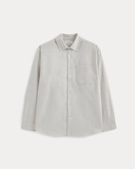 Oversized Oxford Shirt | Grey