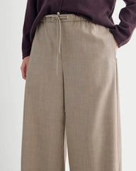 The Pull-On Trouser in Tailor Twill | Light Taupe
