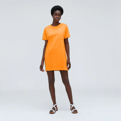 The Organic Cotton Weekend Tee Dress | Turmeric