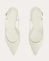 The Studio Slingback Flat | Canvas