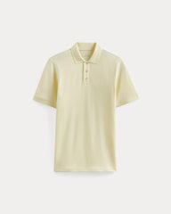 The Pique Polo | Light Yellow