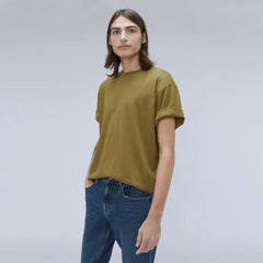 The Premium-Weight Relaxed Crew | Uniform | Olive