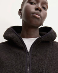 The ReNew Fleece Full-Zip Hoodie | Black