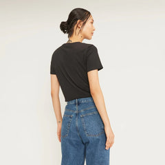 The Organic Cotton Crew Tee | Black