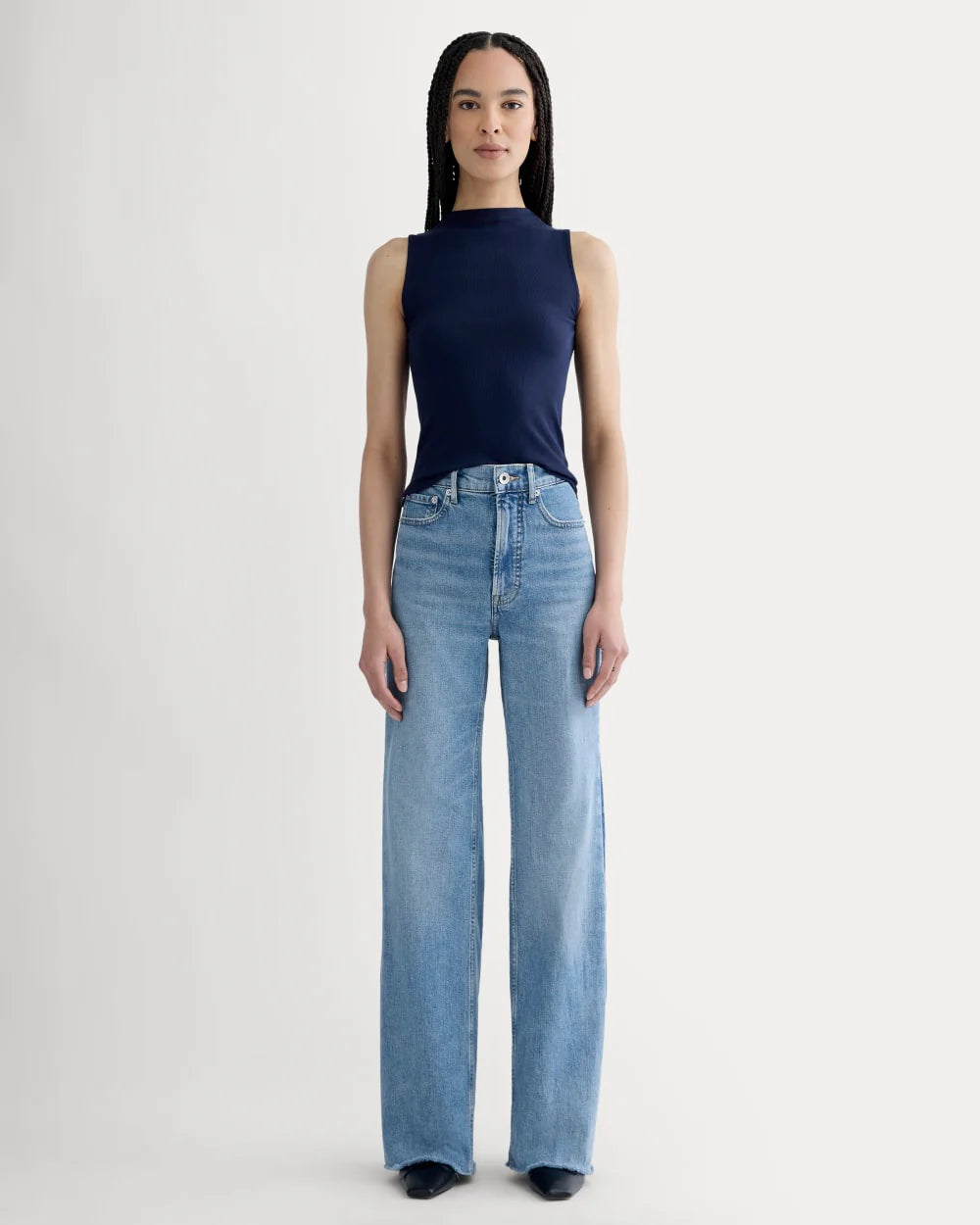 The Way-High® Sailor Jean 2.0 | Washed Indigo | 29.5" Inseam