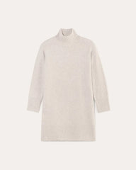 The Sweater Dress in Plush Cotton | Heathered Oat