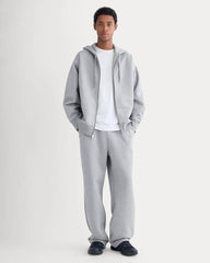 Luxe Fleece Full-Zip Hoodie | Vintage Heather Grey