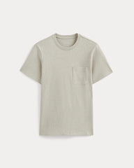 The Premium-Weight Pocket Tee | Uniform | Heather Oatmeal