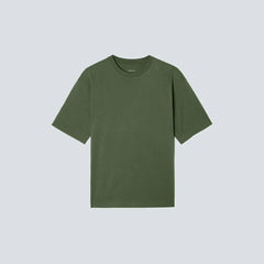 The Premium-Weight Relaxed Crew | Uniform | Forest Green