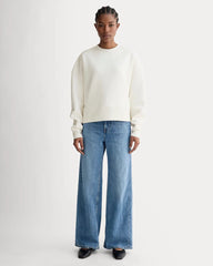 Luxe Fleece Sweatshirt | Bone