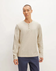 The Slub Long-Sleeve Henley | Pelican