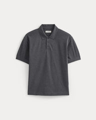 Classic Piqué Polo | Heathered Graphite