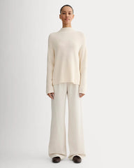 The Slouchy Funnel Neck in Everyday Cotton | Canvas