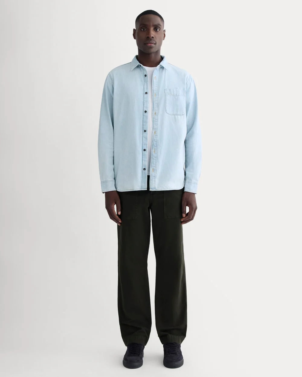 The Canvas Relaxed Pant | Black