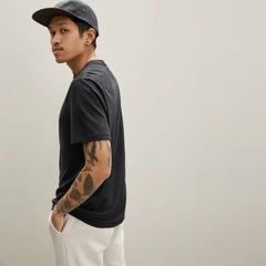 The Organic Cotton Crew | Heather Charcoal