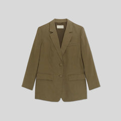 The Oversized Blazer in Linen | Kalamata