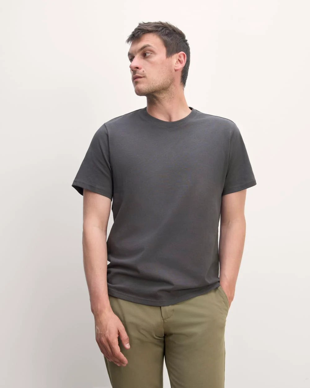 The Premium-Weight Crew | Uniform | Graphite